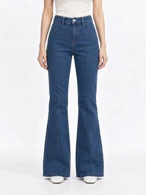 Women's Blue Flare Jeans Like New